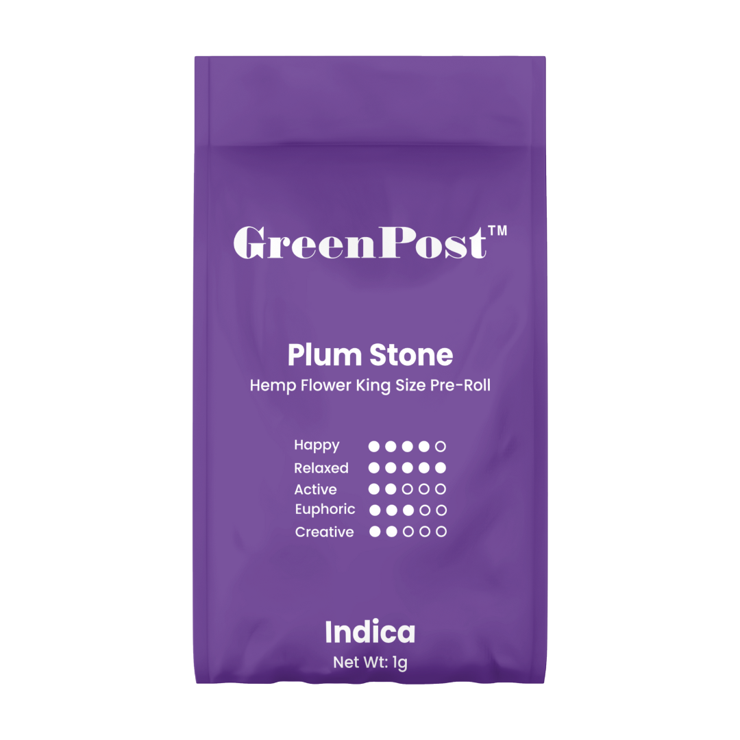 Plum Stone- Hash Hole THCA King Size Pre roll