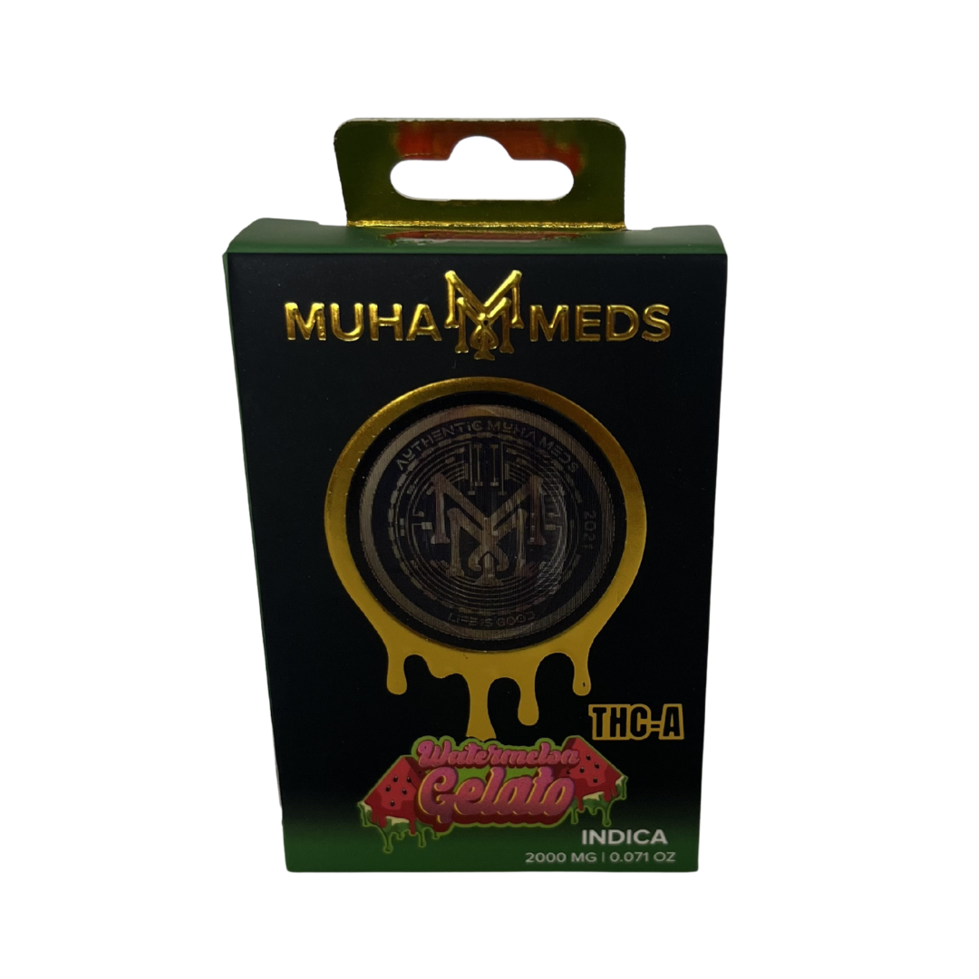 Muha Meds 2g Cart-Watermelon Gelato (Indica)
