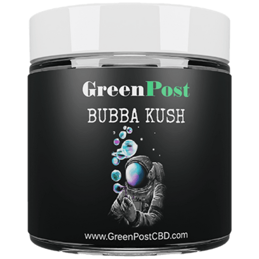 Bubba Kush (Indica) - GreenPost CBD - www.GreenPostCBD.com
