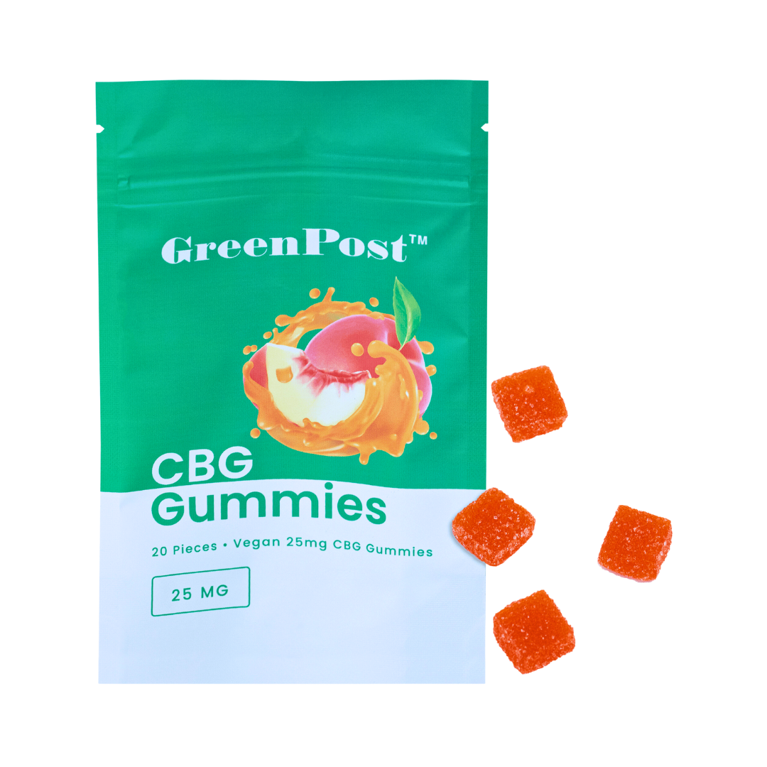 CBG Gummies 500 mg - GreenPost CBD - www.GreenPostCBD.com