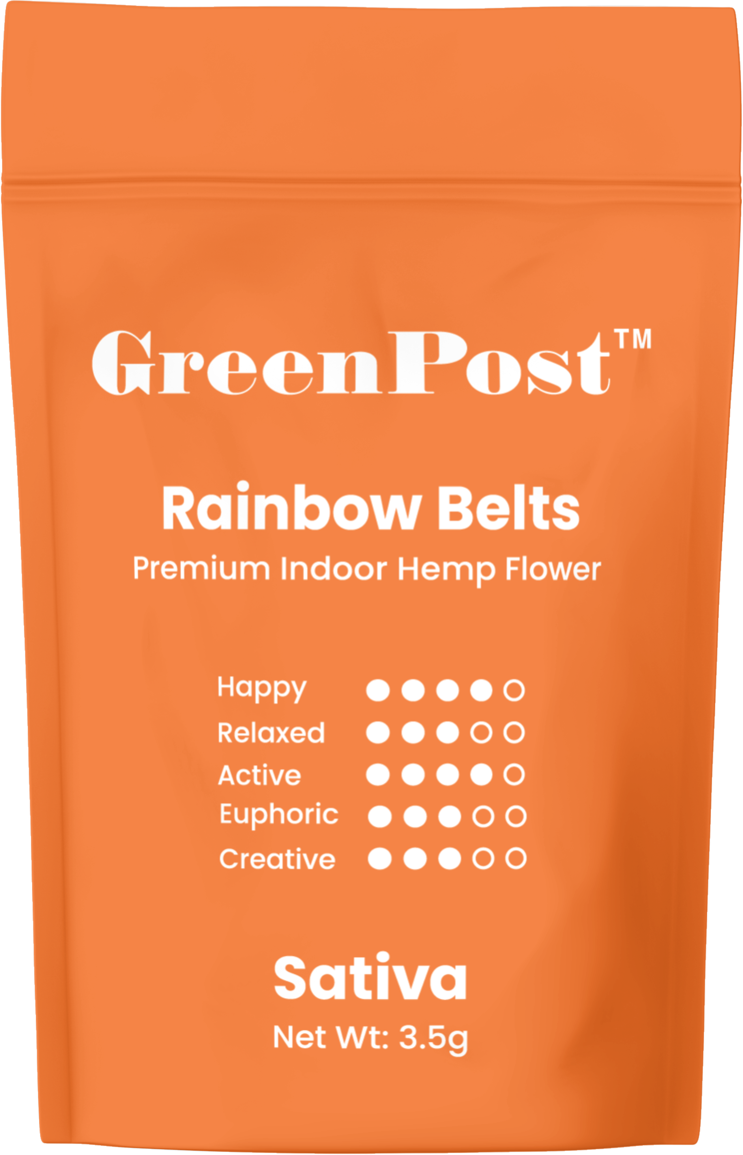 Rainbow Belts 3.5g Indoor Hemp Flower(Sativa)