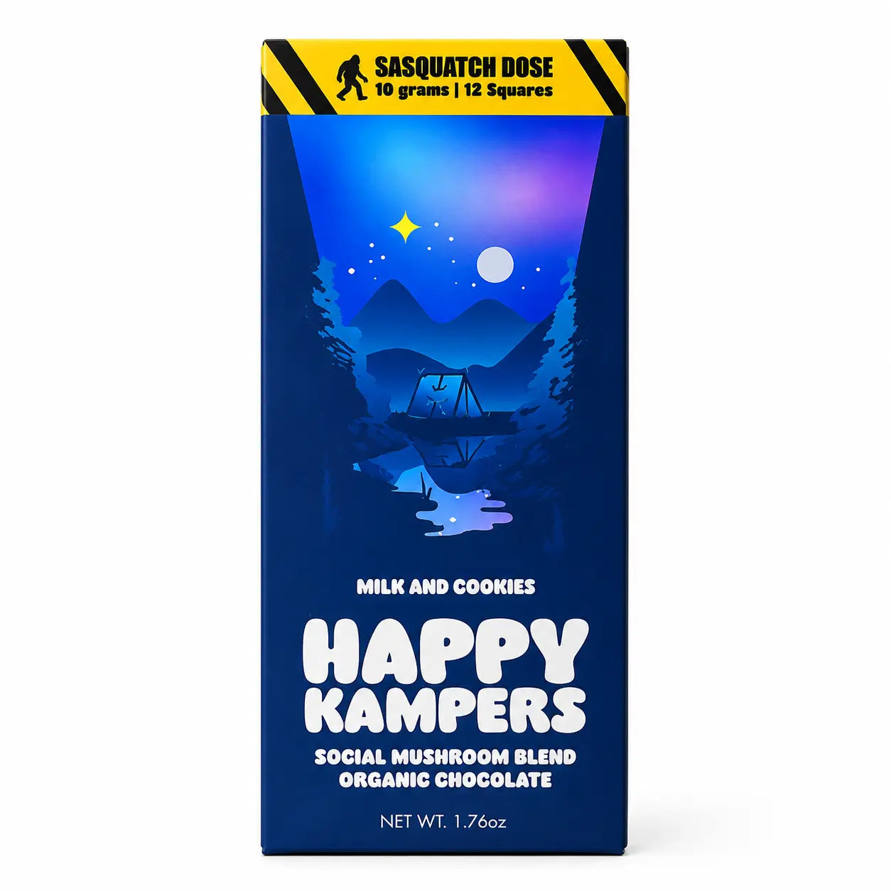 Happy Kampers 10g Mushroom Chocolate Bar Edibles