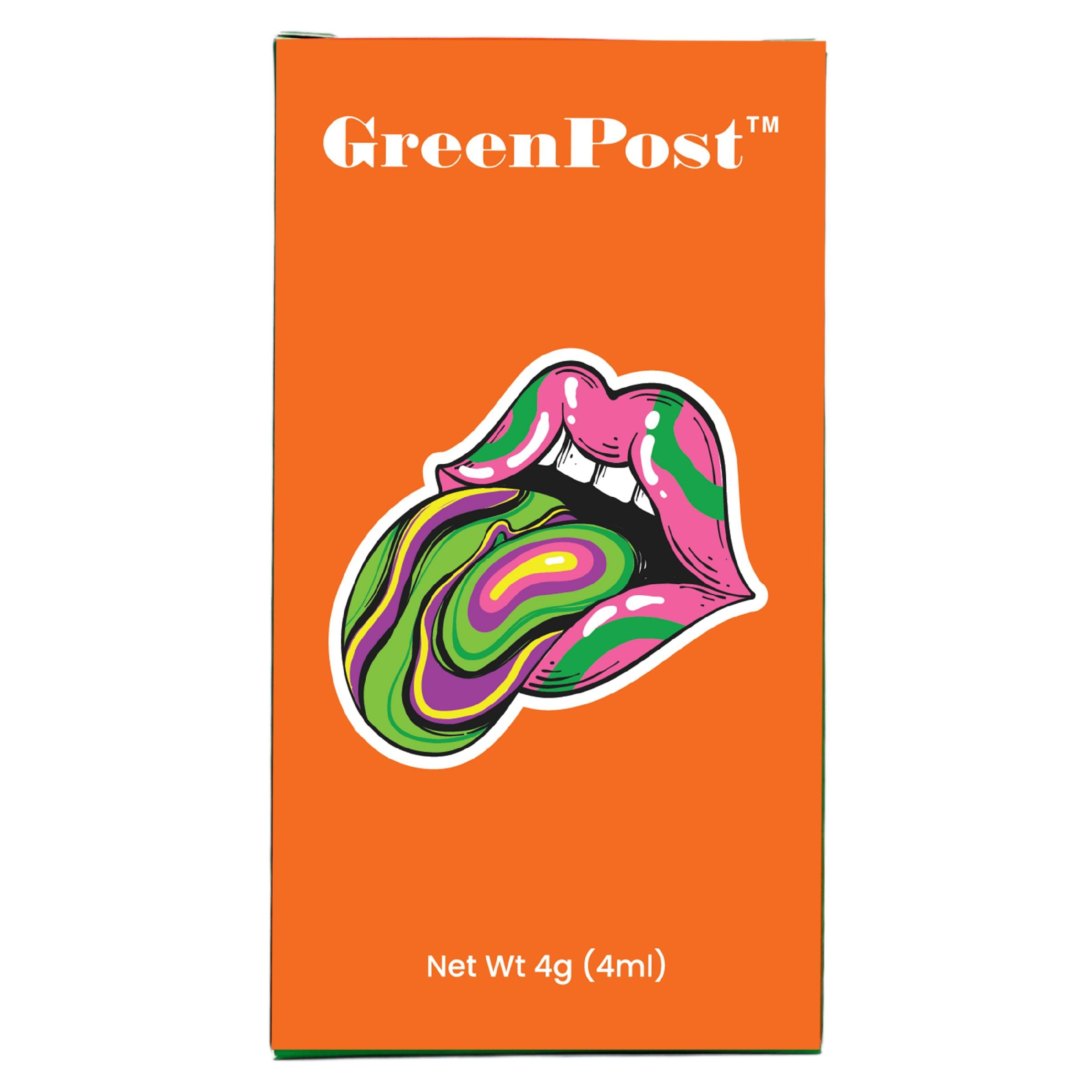 Delta 11 Lime Slurps Gelatti Cake Dual-Strain Vape - GreenPost CBD - www.GreenPostCBD.com