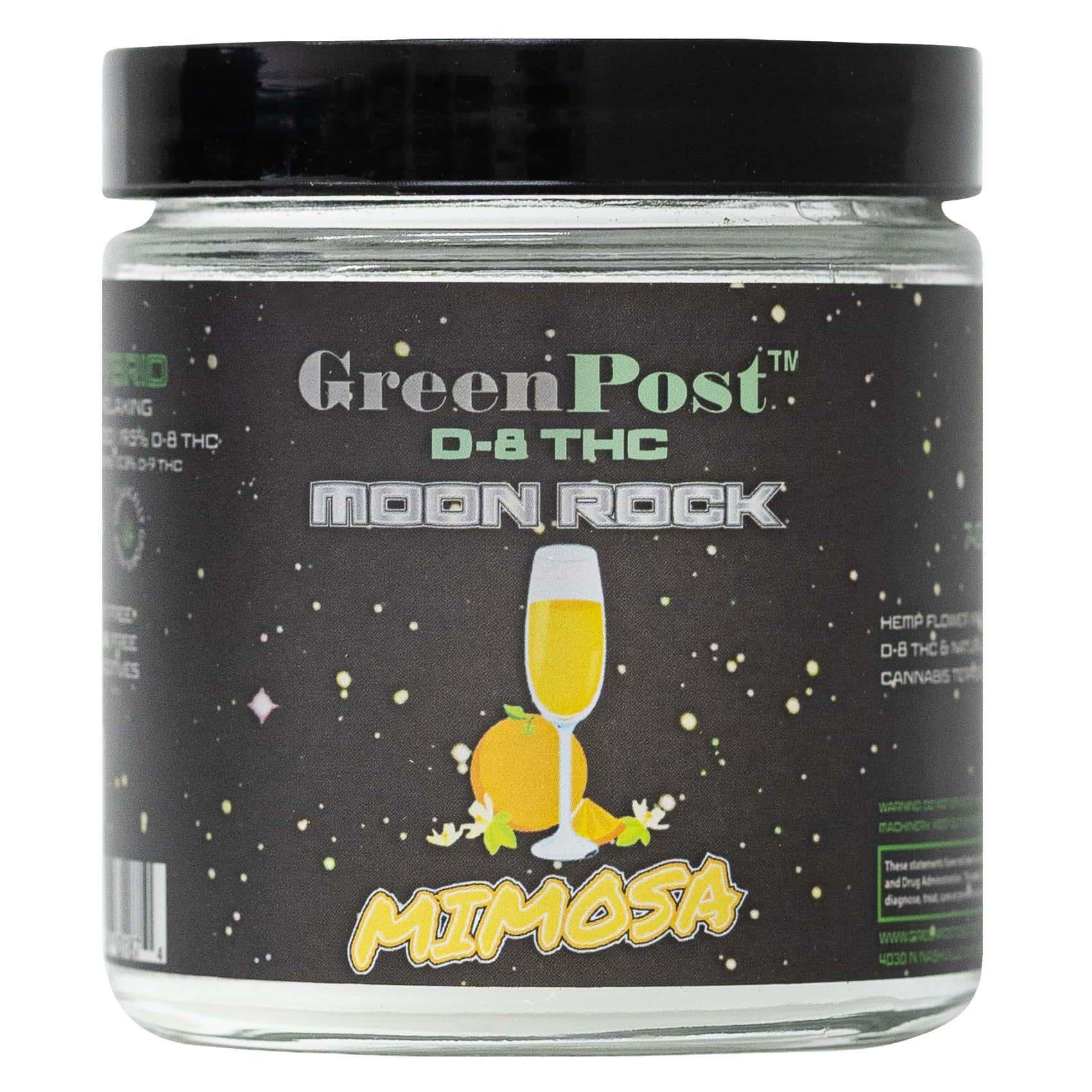 Delta 8 THC Mimosa Moon Rocks - GreenPost CBD - www.GreenPostCBD.com