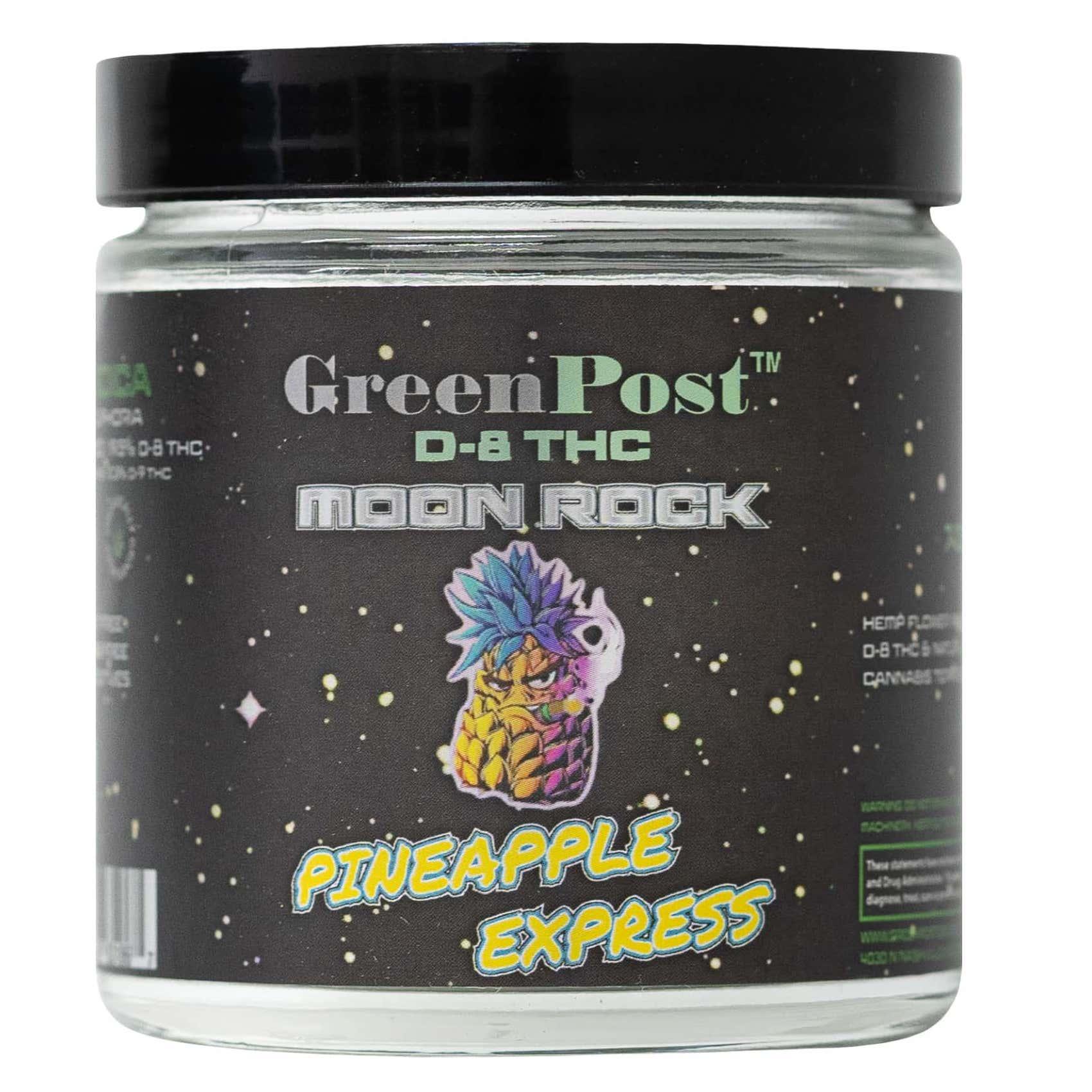 Delta 8 THC Pineapple Express Moon Rocks - GreenPost CBD - www.GreenPostCBD.com