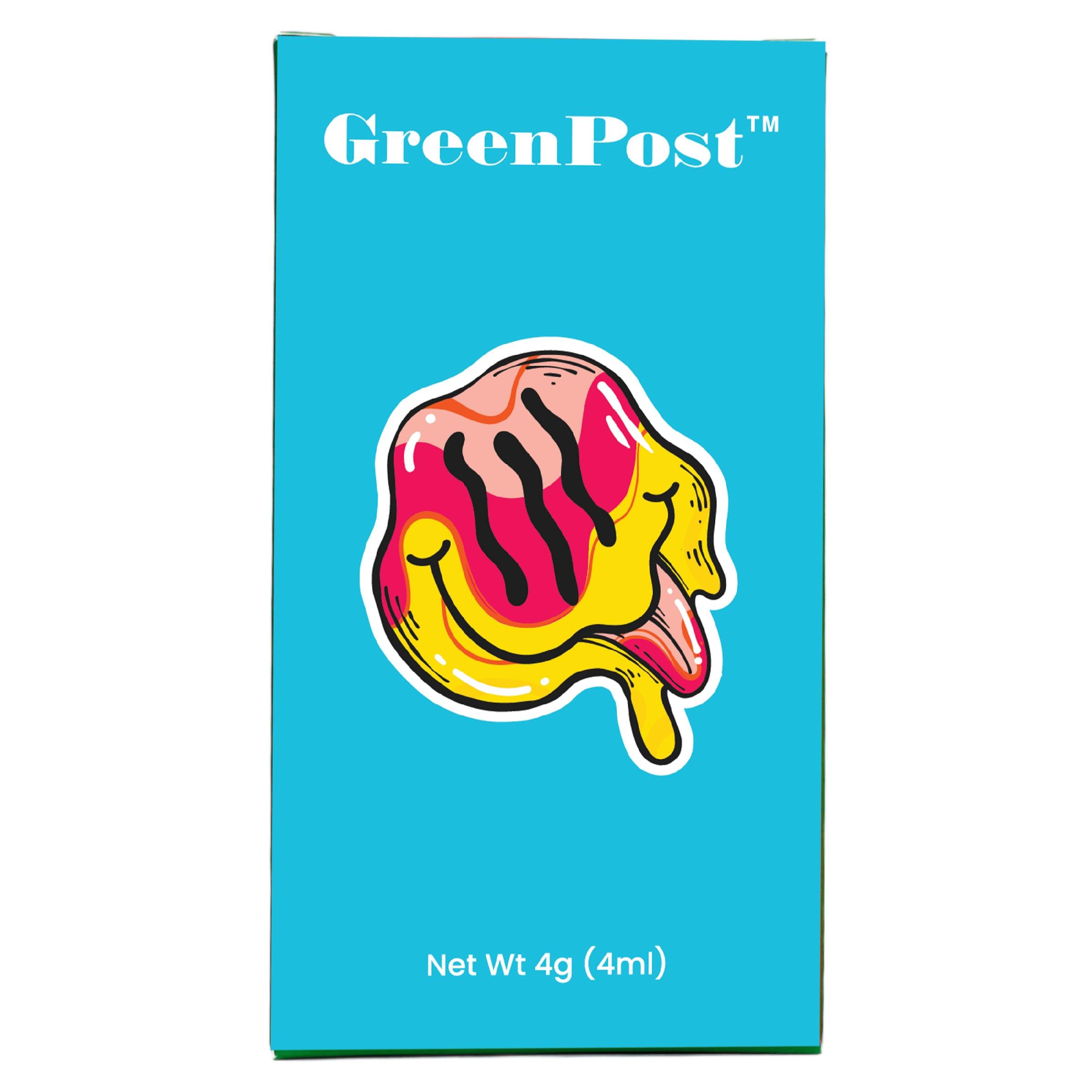 Juicy Fruit and Sour Tsunami Disposable CBD Vape - GreenPost CBD - www.GreenPostCBD.com