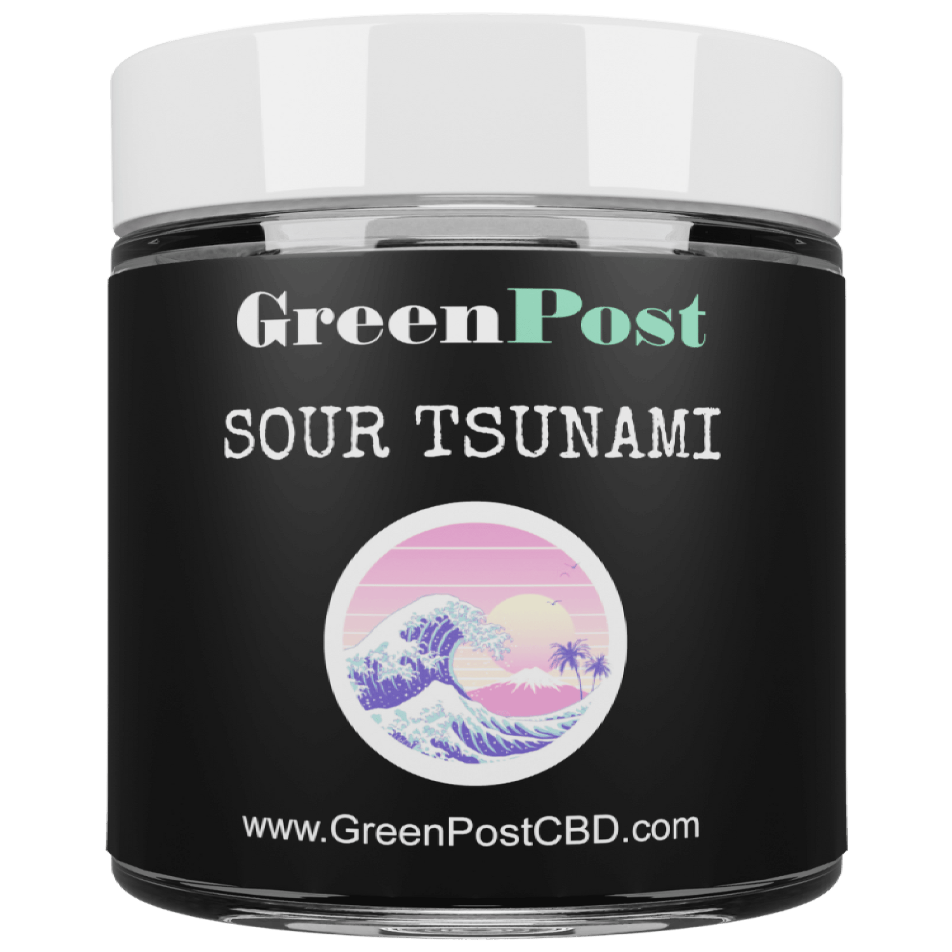 Sour Tsunami (Hybrid) - GreenPost CBD - www.GreenPostCBD.com