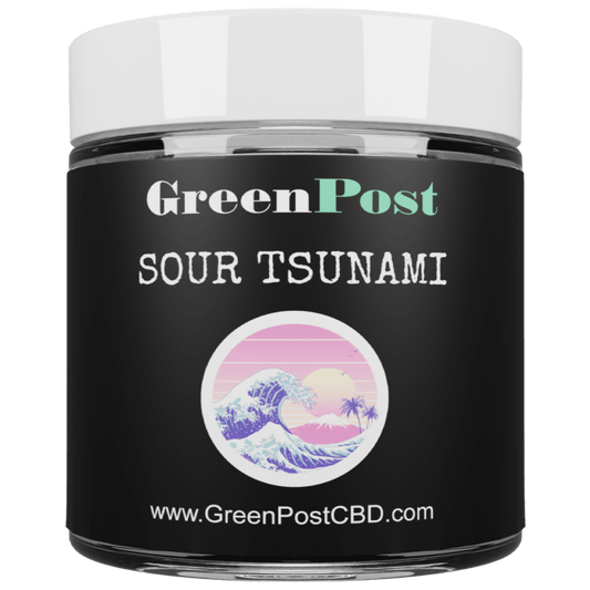 Sour Tsunami (Hybrid) - GreenPost CBD - www.GreenPostCBD.com