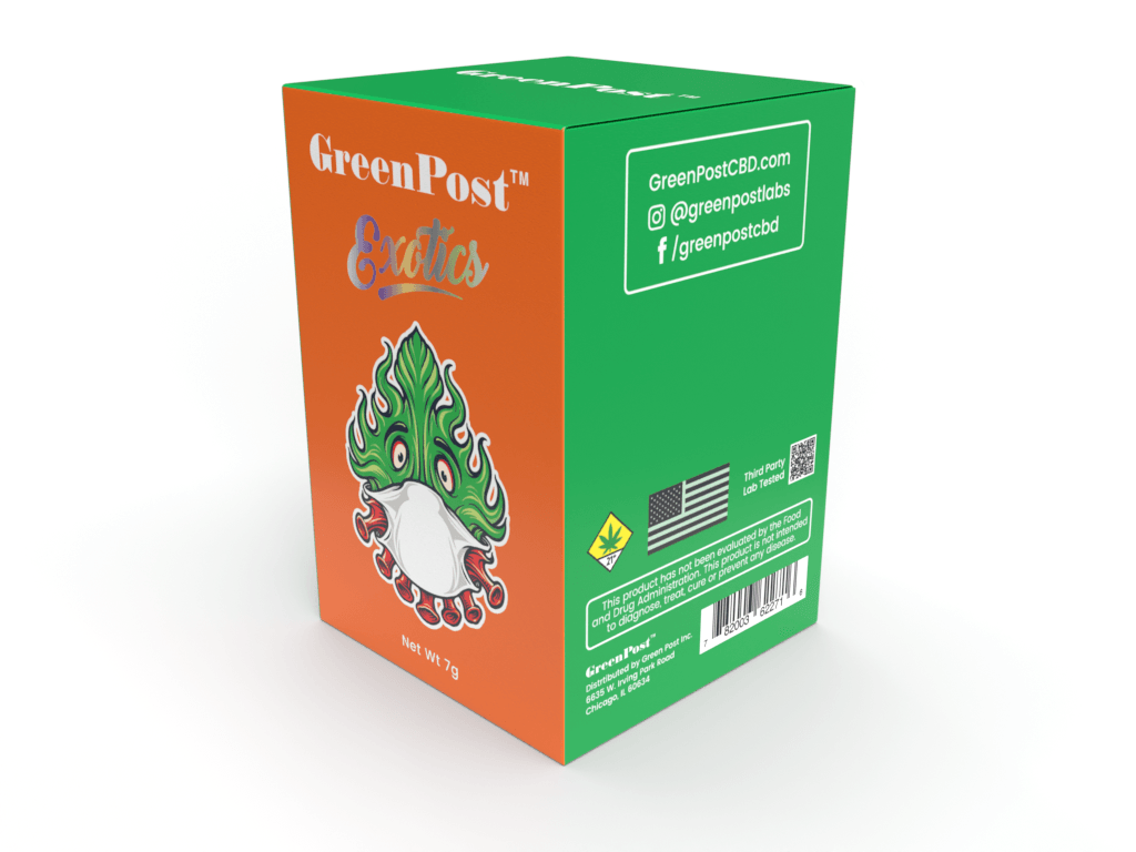 Strawberry Cough CBD Flower - GreenPost CBD - www.GreenPostCBD.com